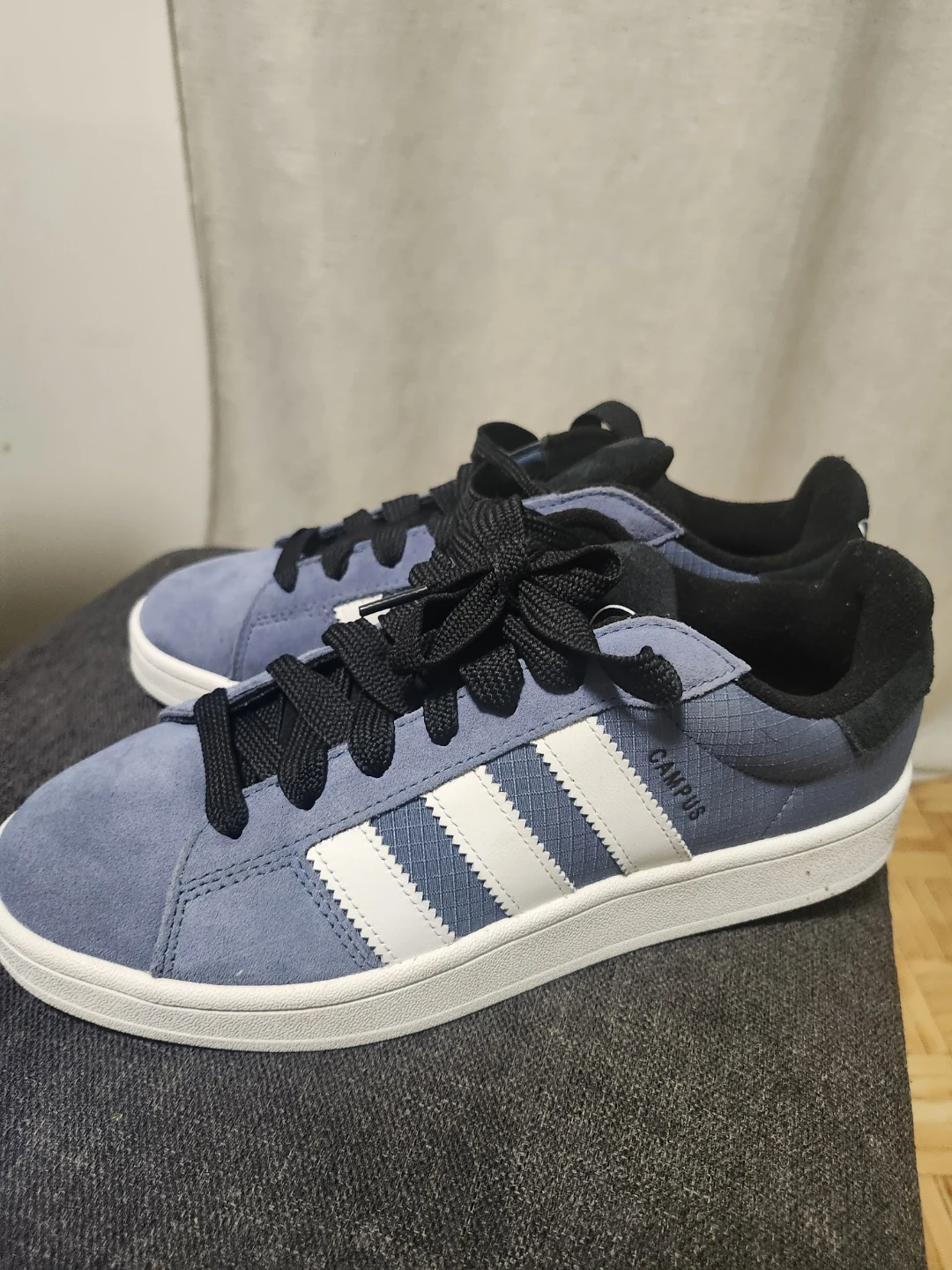 Adidas Campus Light Blue Suede Sneakers