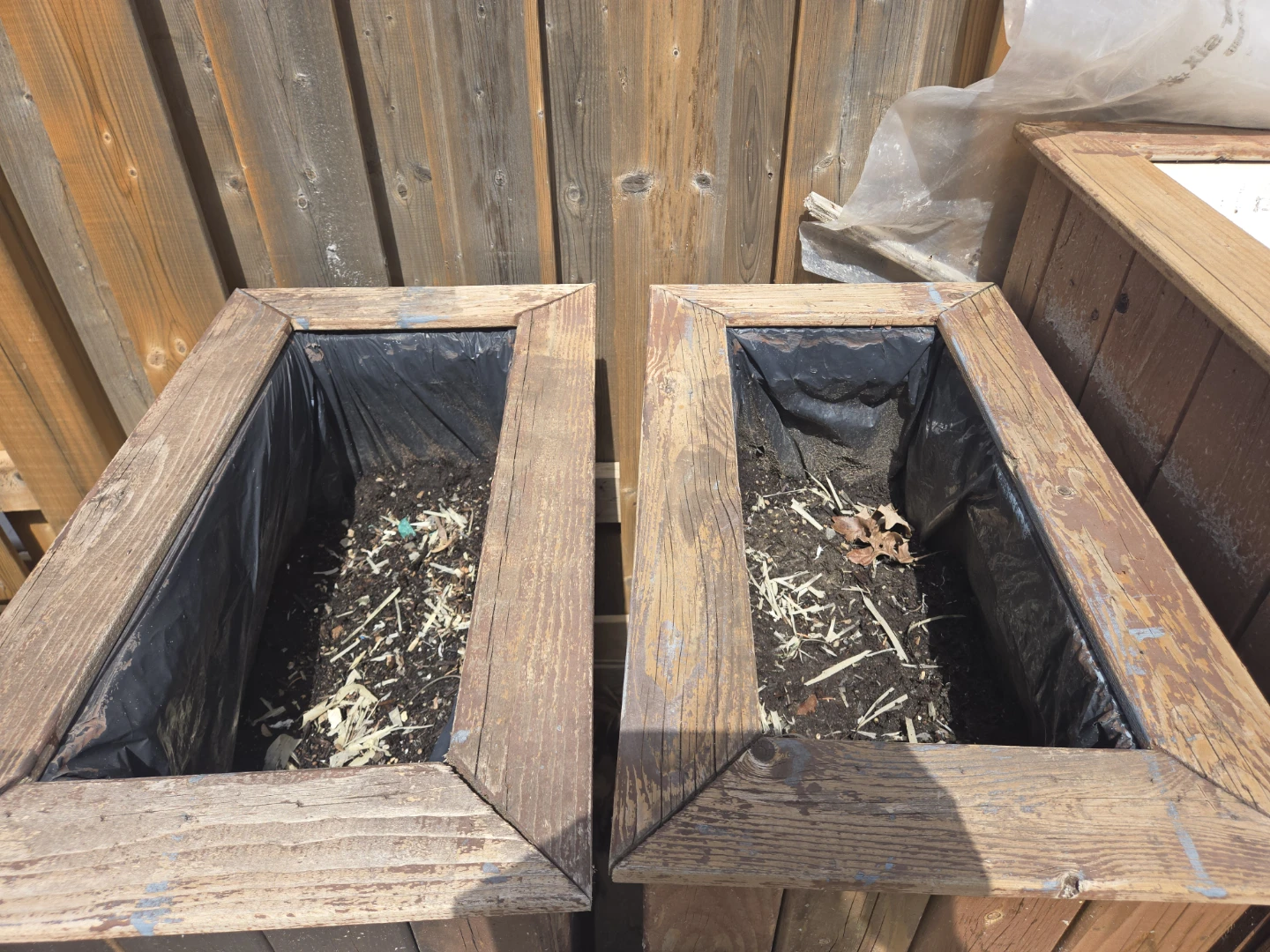 Set of 3 Wooden Planters - photo 3