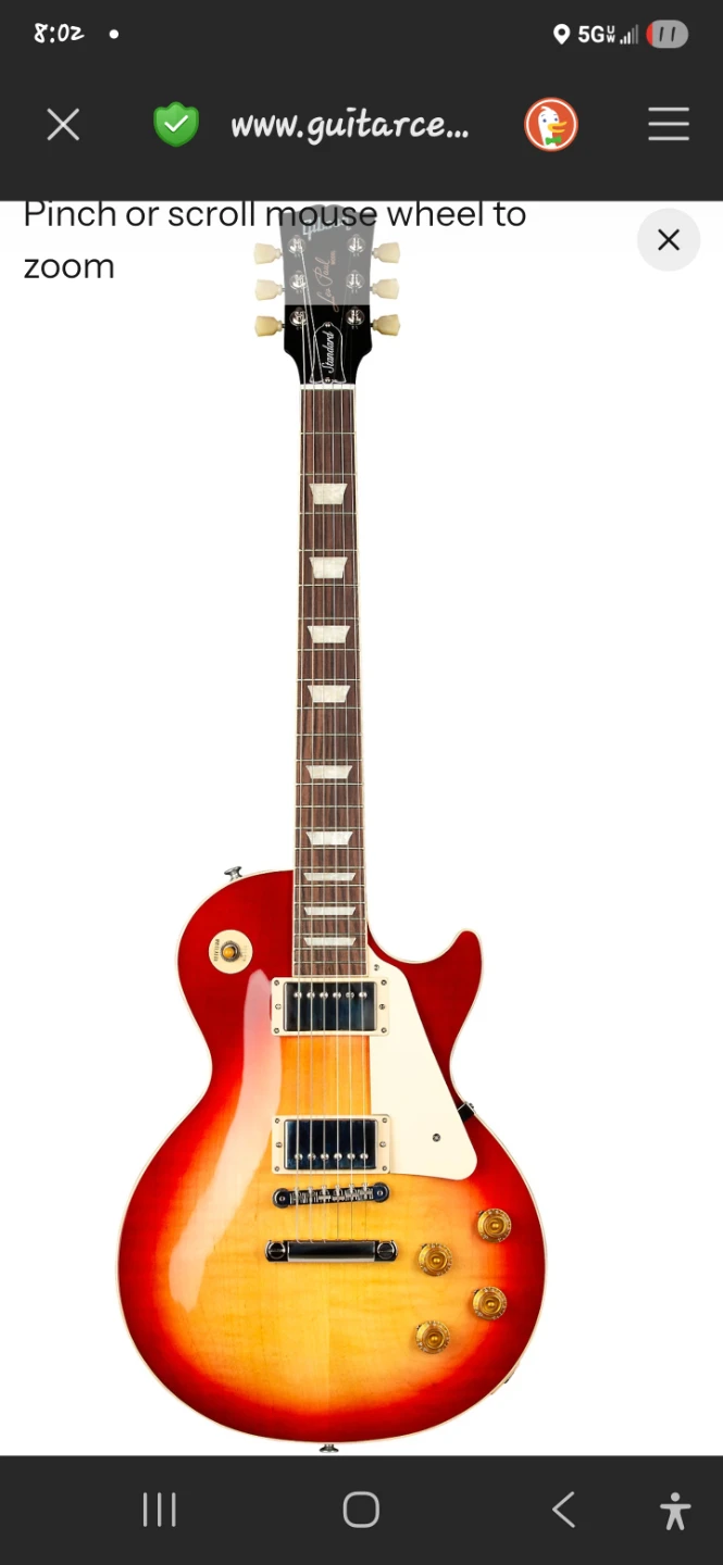 Gibson Les Paul Standard  Cherry Sunbur