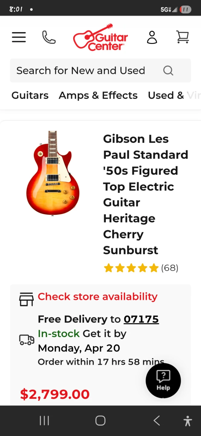 Gibson Les Paul Standard  Cherry Sunbur - photo 3