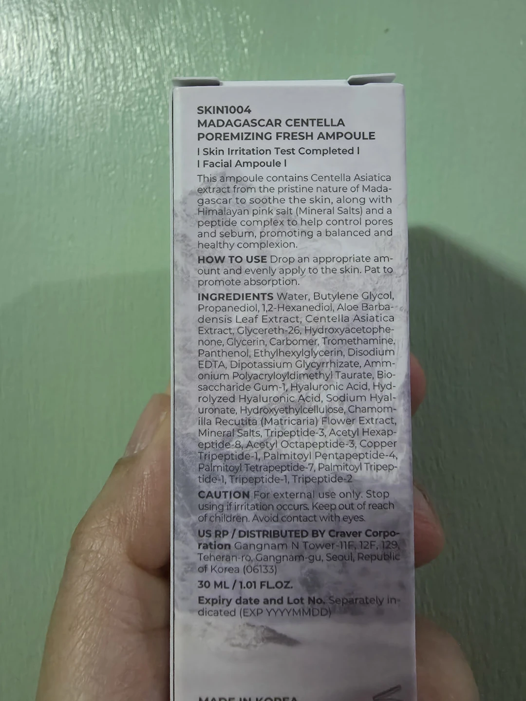 SKIN1004 Pore Minimizing Fresh Ampoule 30ml - photo 2