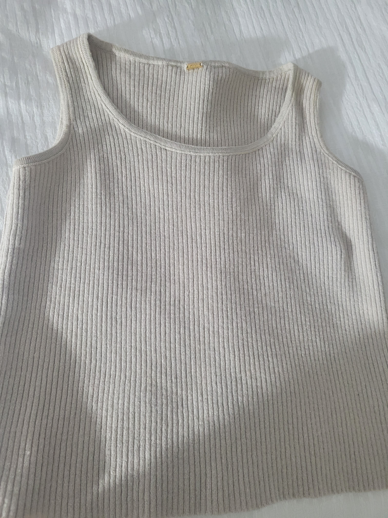 ST. JOHN Women's Ribbed Tank Top - Size P - photo 2
