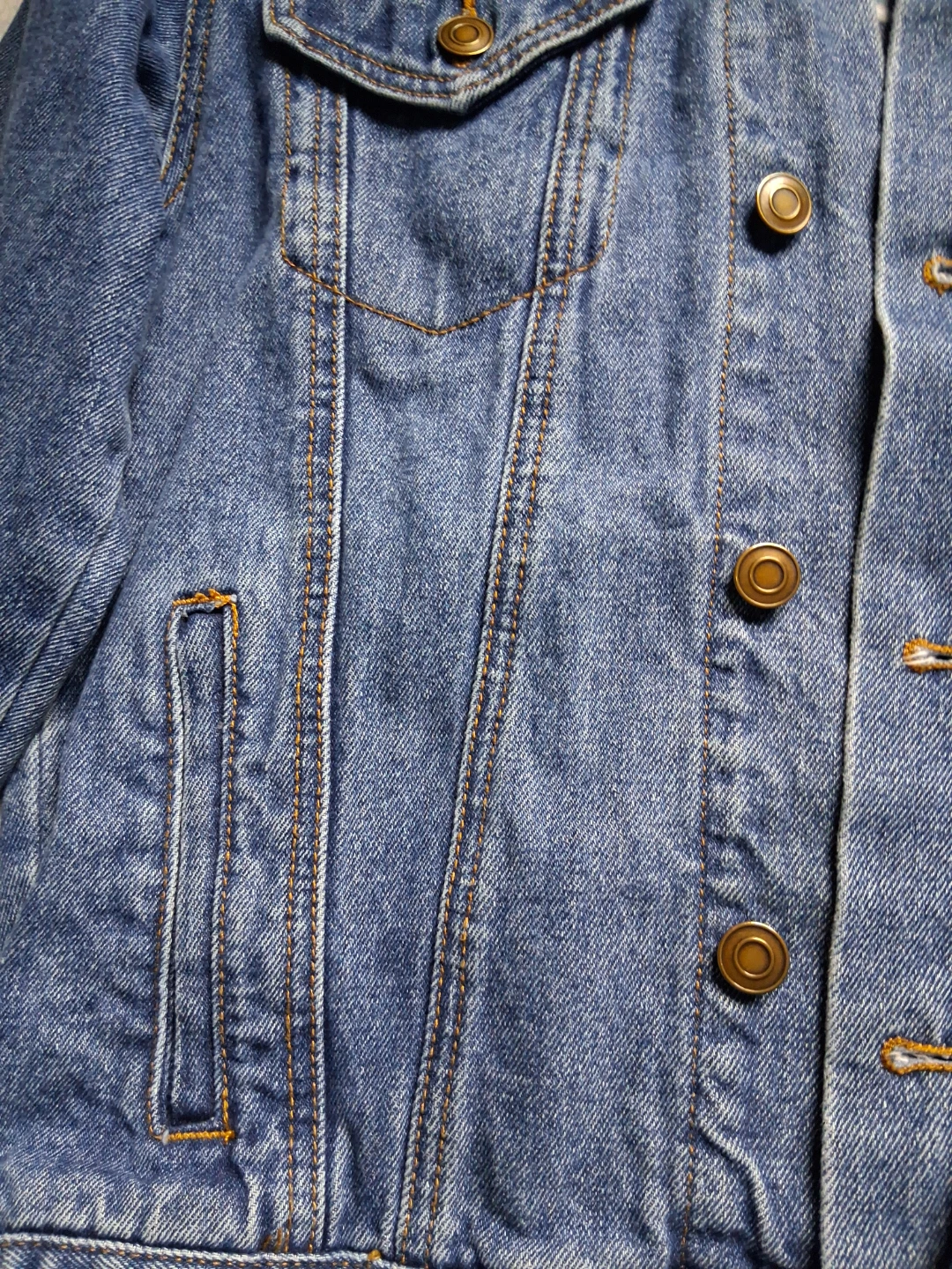 Forever 21 Denim Jacket - Tiger & Korea Embroidery - photo 3