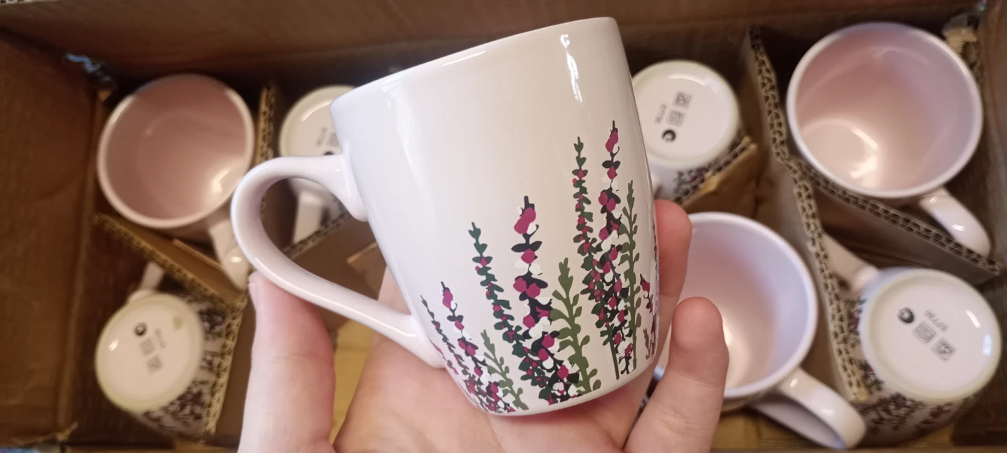 Set of 10 Mugs - Pink and Floral - photo 5