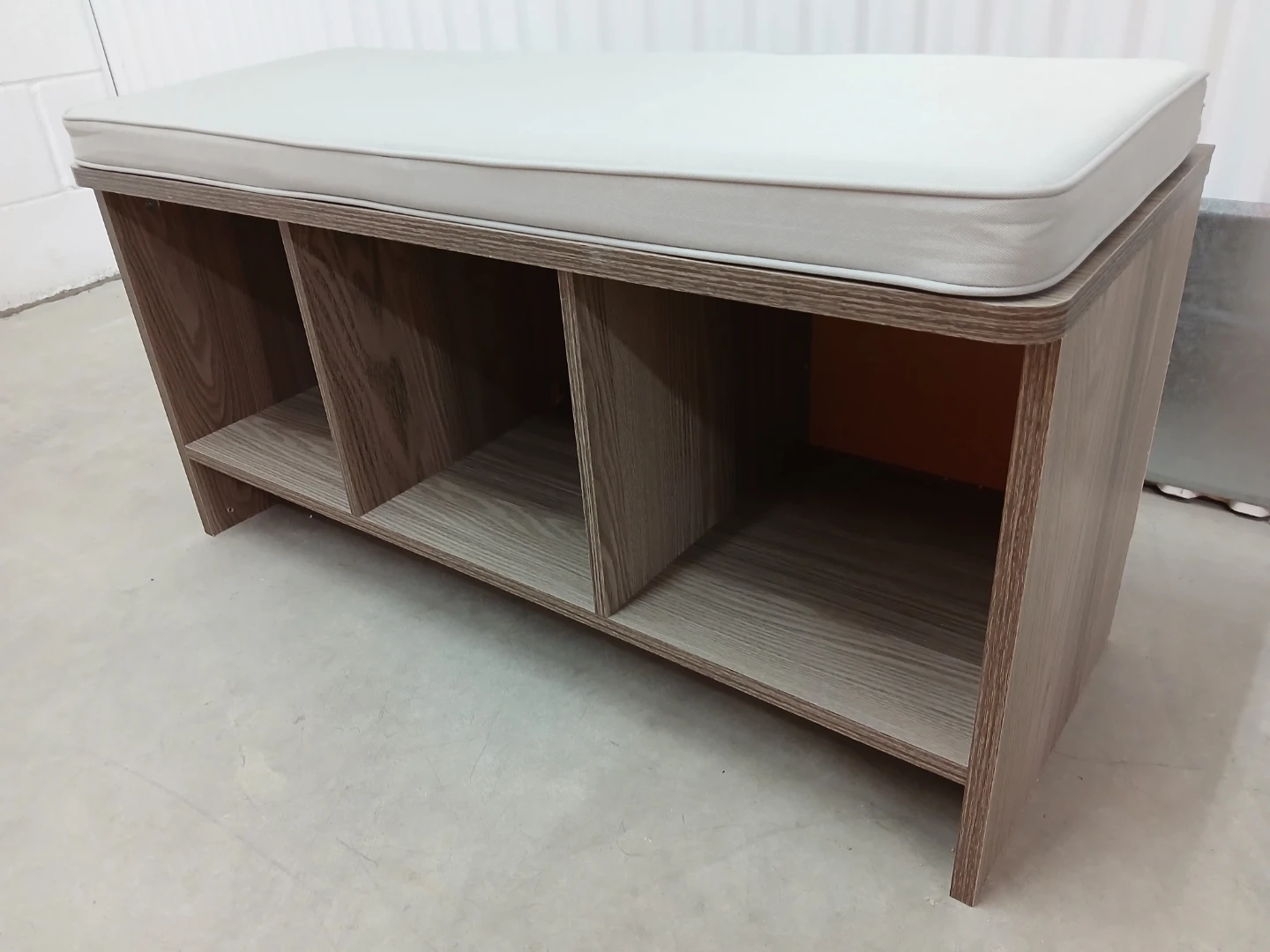 Storage Bench with Cushioned Seat - photo 4