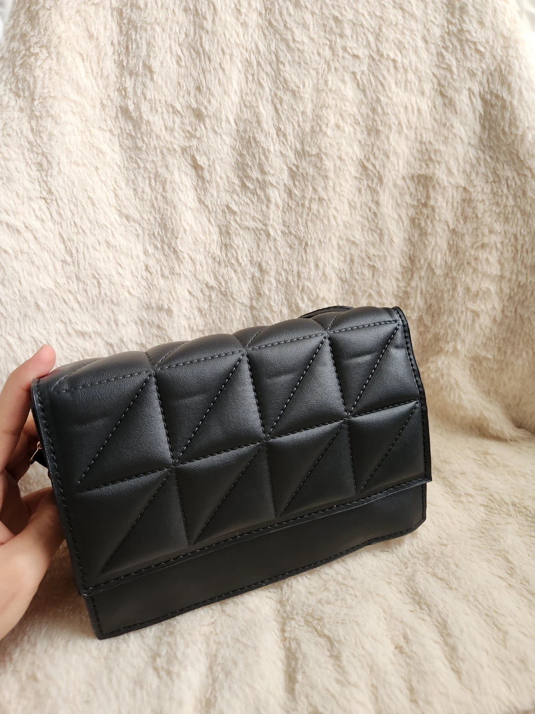 Stylish black handbag🌸 - photo 5
