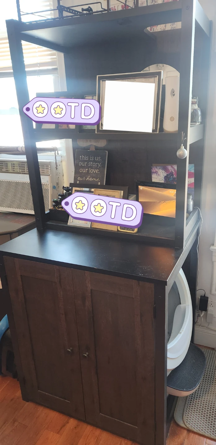 Litter Robot Enclosure with Hutch