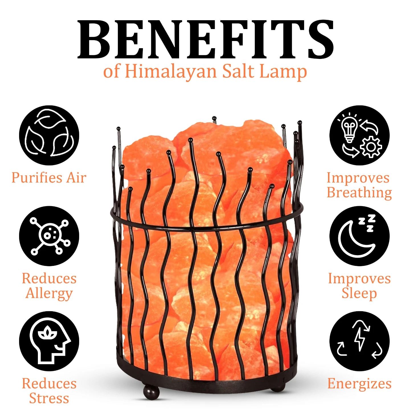 Himalayan Glow Natural Salt Lamp - photo 3