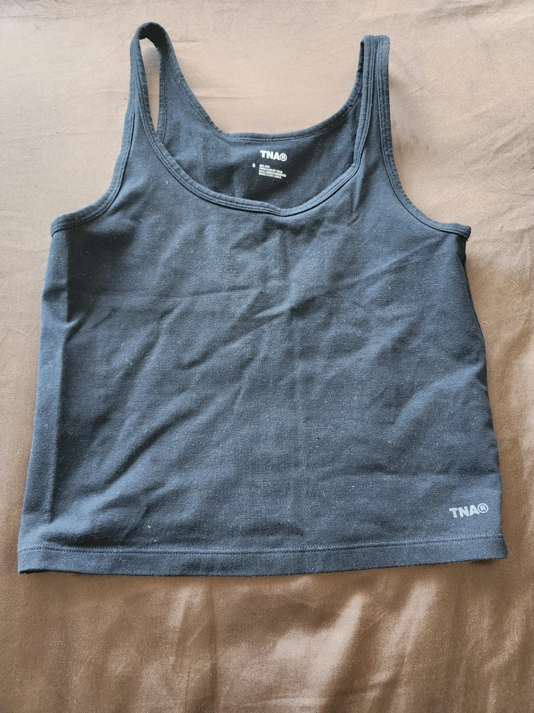 TNA Black Tank Top - Size S