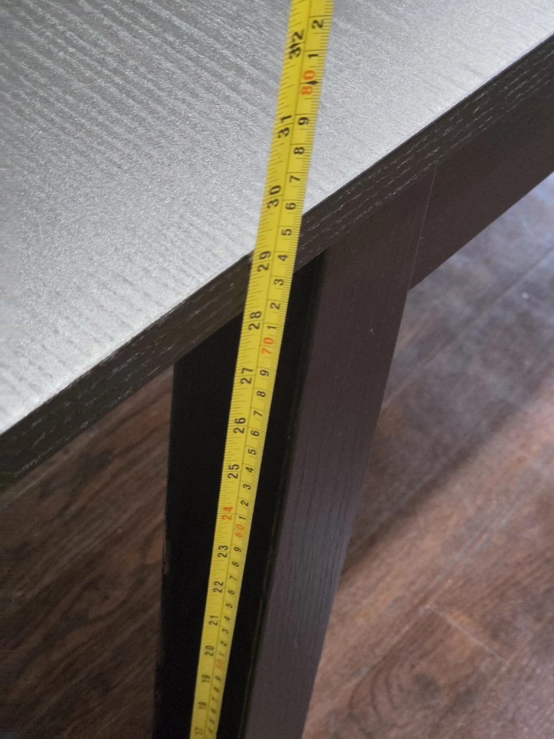 Chocolate Wood-Finish Table