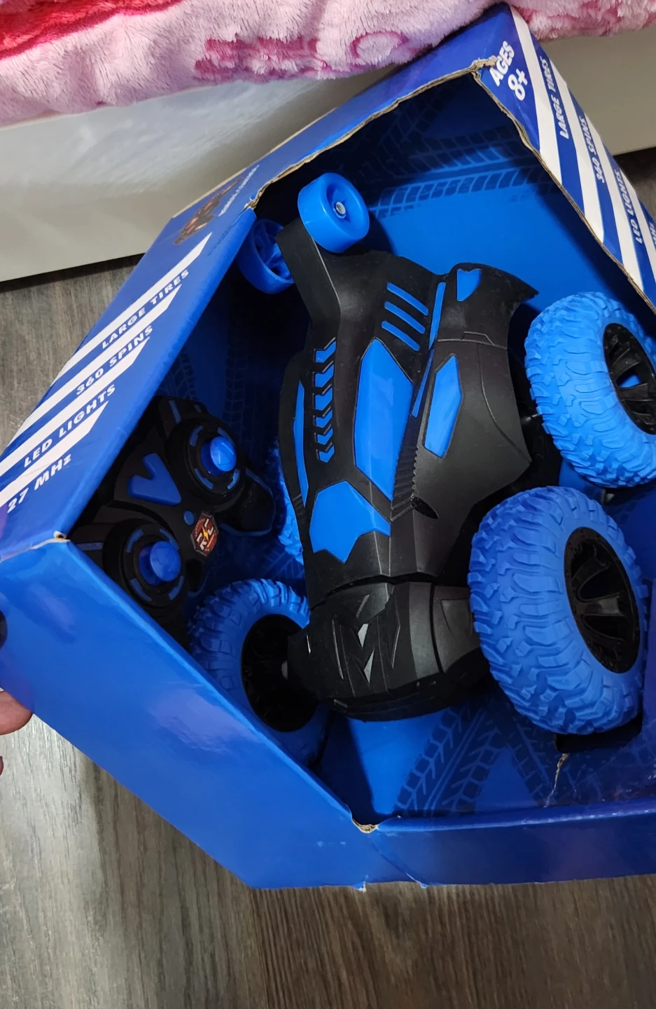 360 RC Tumbler Remote Control Car (Blue) - photo 2