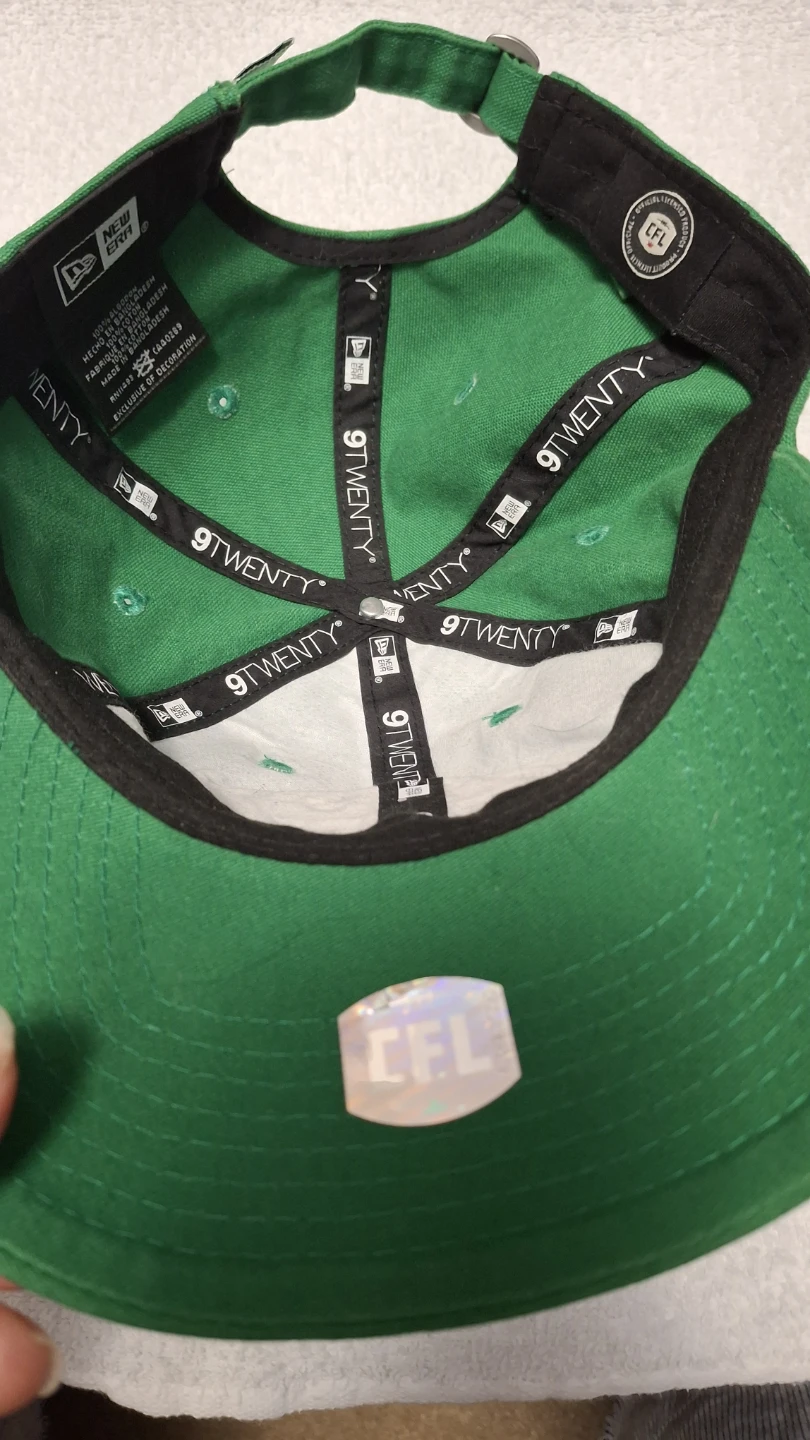 New Era Saskatchewan Roughriders Green Baseball Cap - photo 5