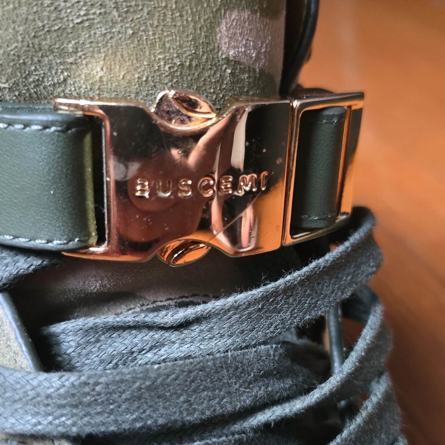 Buscemi Camouflage High-Top Sneakers - photo 3