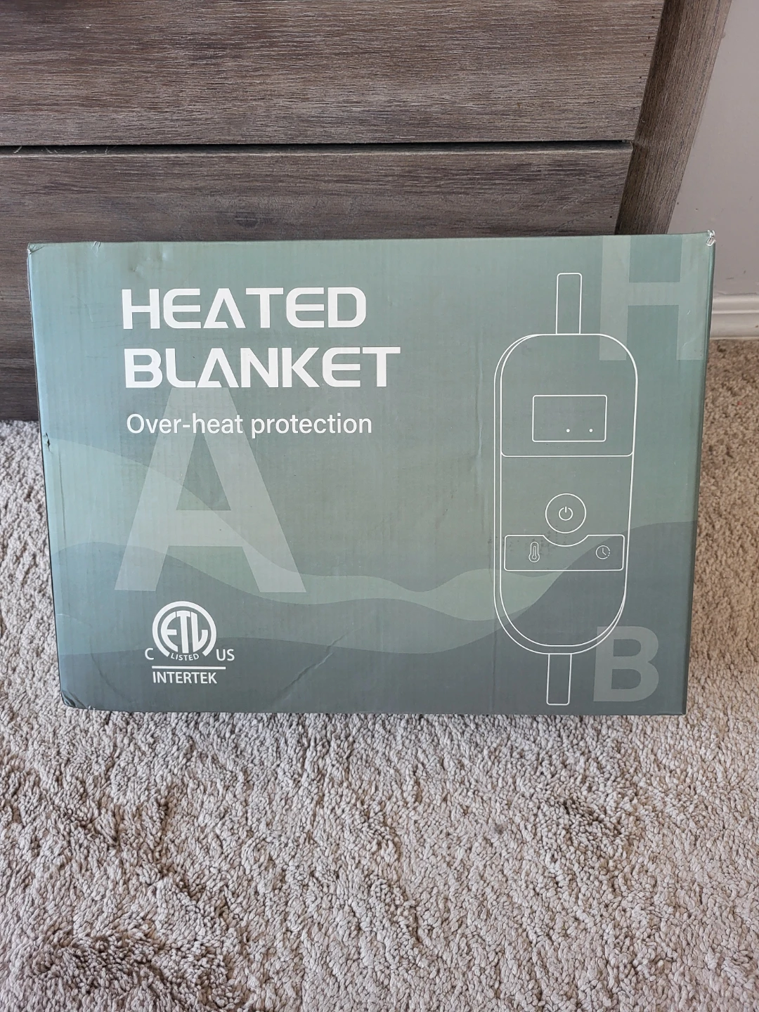 Pink plaid heated blanket (New sealed) - photo 2