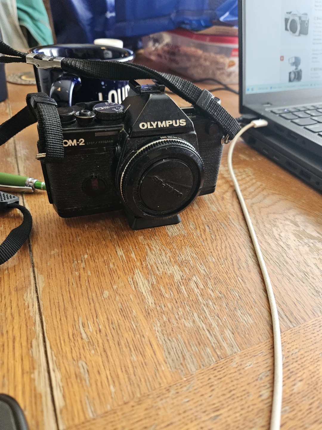 Olympus OM-2 Spot/Program 35mm Film Camera