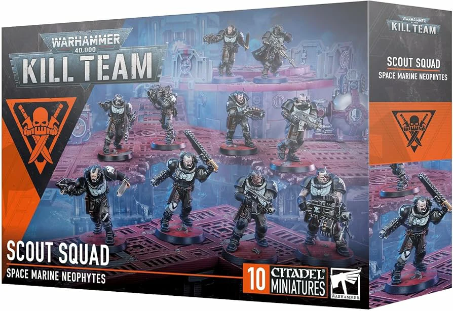 ⚒Warhammer⚒ 40K ⚒Kill Team⚒ Scout Squad Space Marine Neophytes⚒