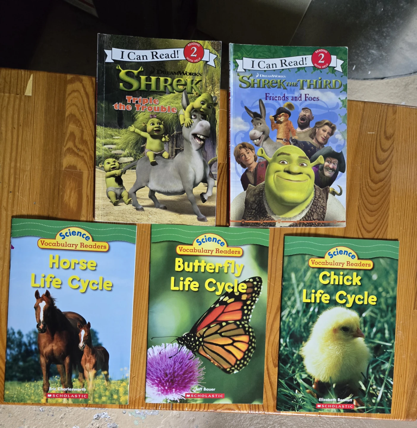 Dreamworks Shrek Triple the Trouble & Shrek the Third Books