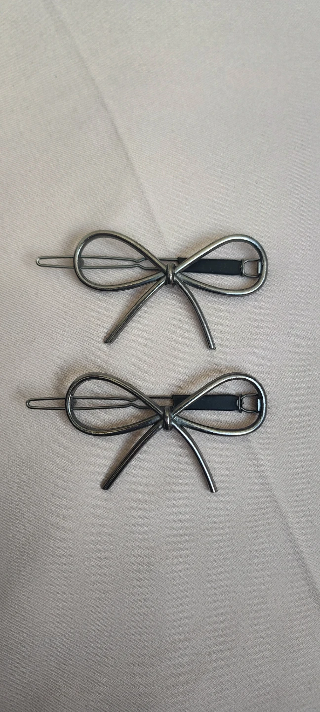 Set of 2 Bow Hair Clips - photo 3