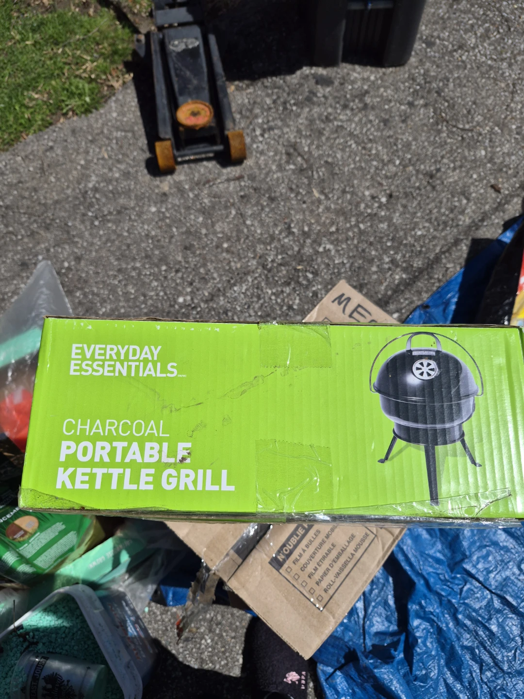 Portable Charcoal Kettle Grill