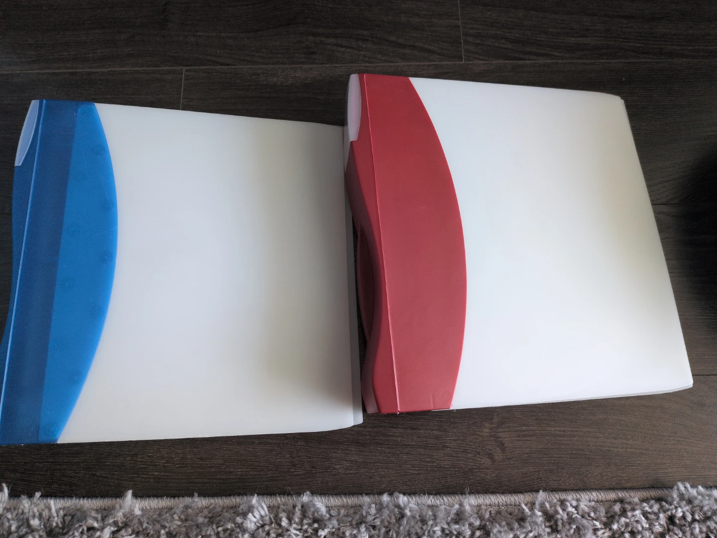 2 Ring Binders - Blue & Red