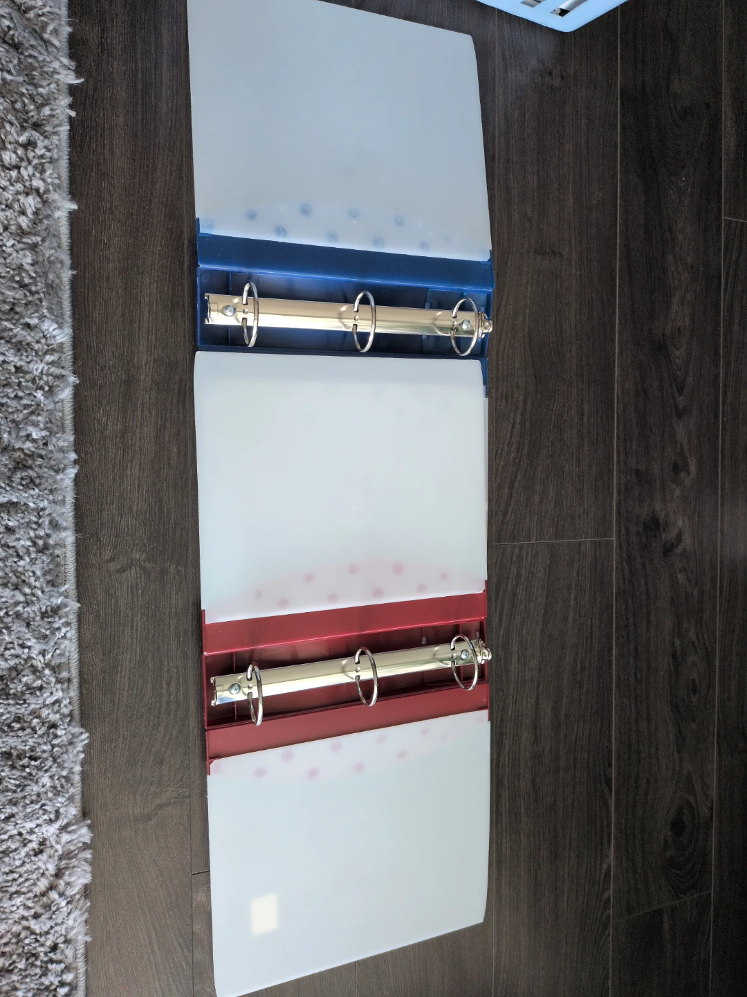2 Ring Binders - Blue & Red - photo 3