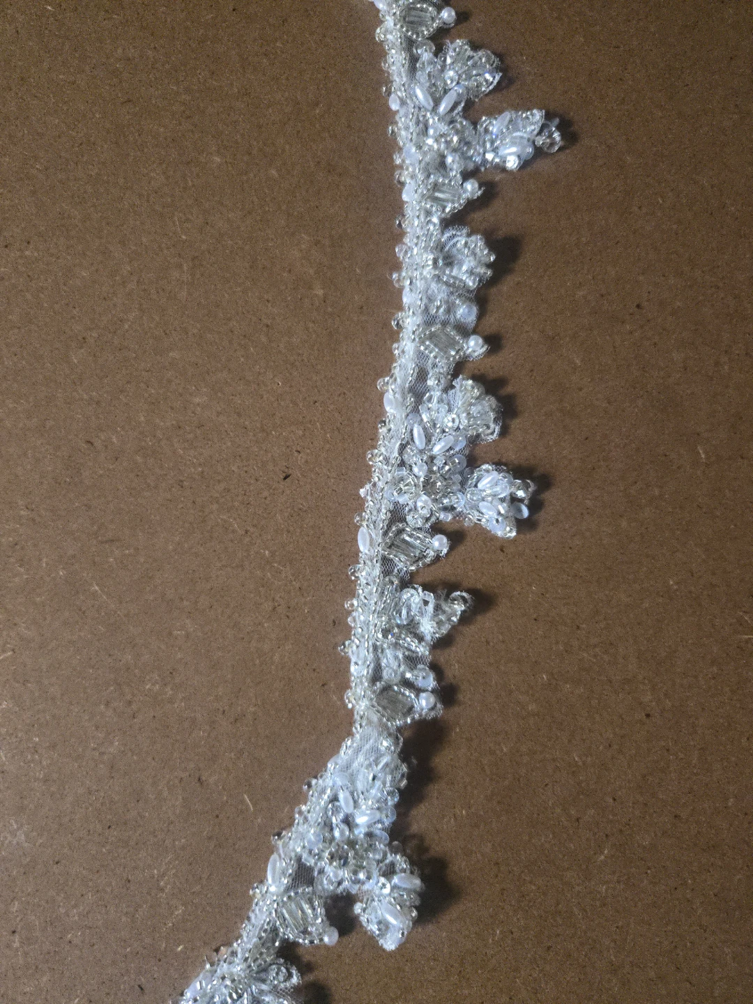 Beaded Lace Trim Applique - photo 4