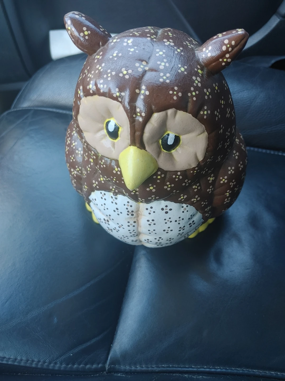 Decorative Ceramic Owl Figurine - photo 2