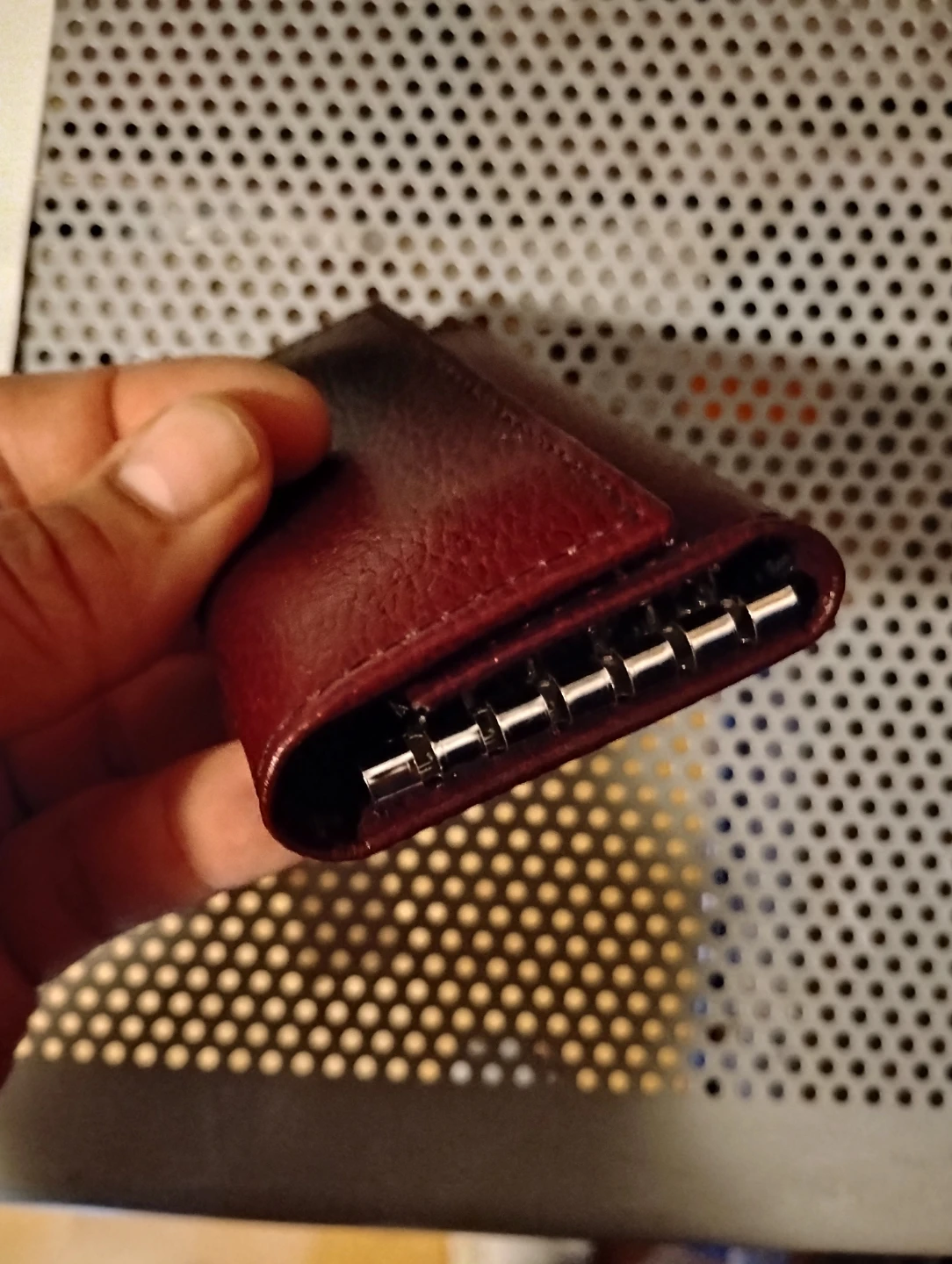 Genuine Leather Key Case Wallet – Multi-Function (Vintage) - photo 4