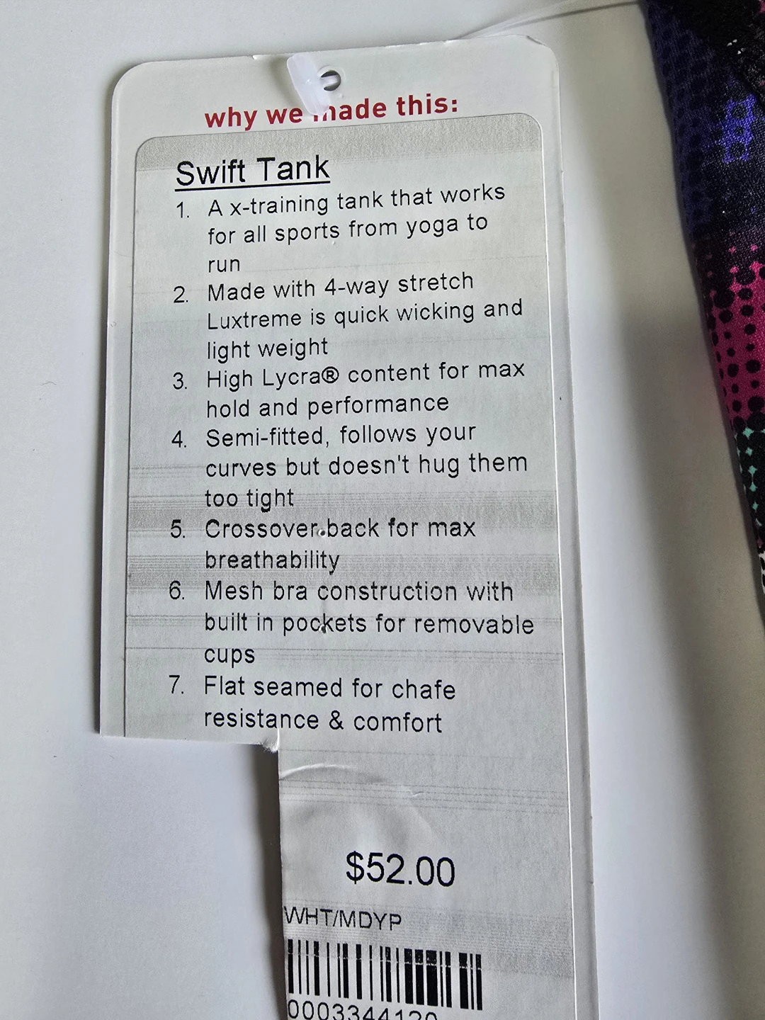Lululemon Swift Tank - with Tags attached - photo 5