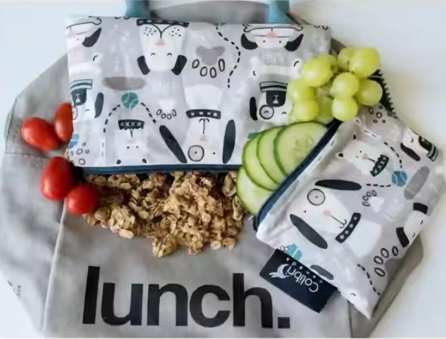 Colibri Lunch Bag with Reusable Snack Bags