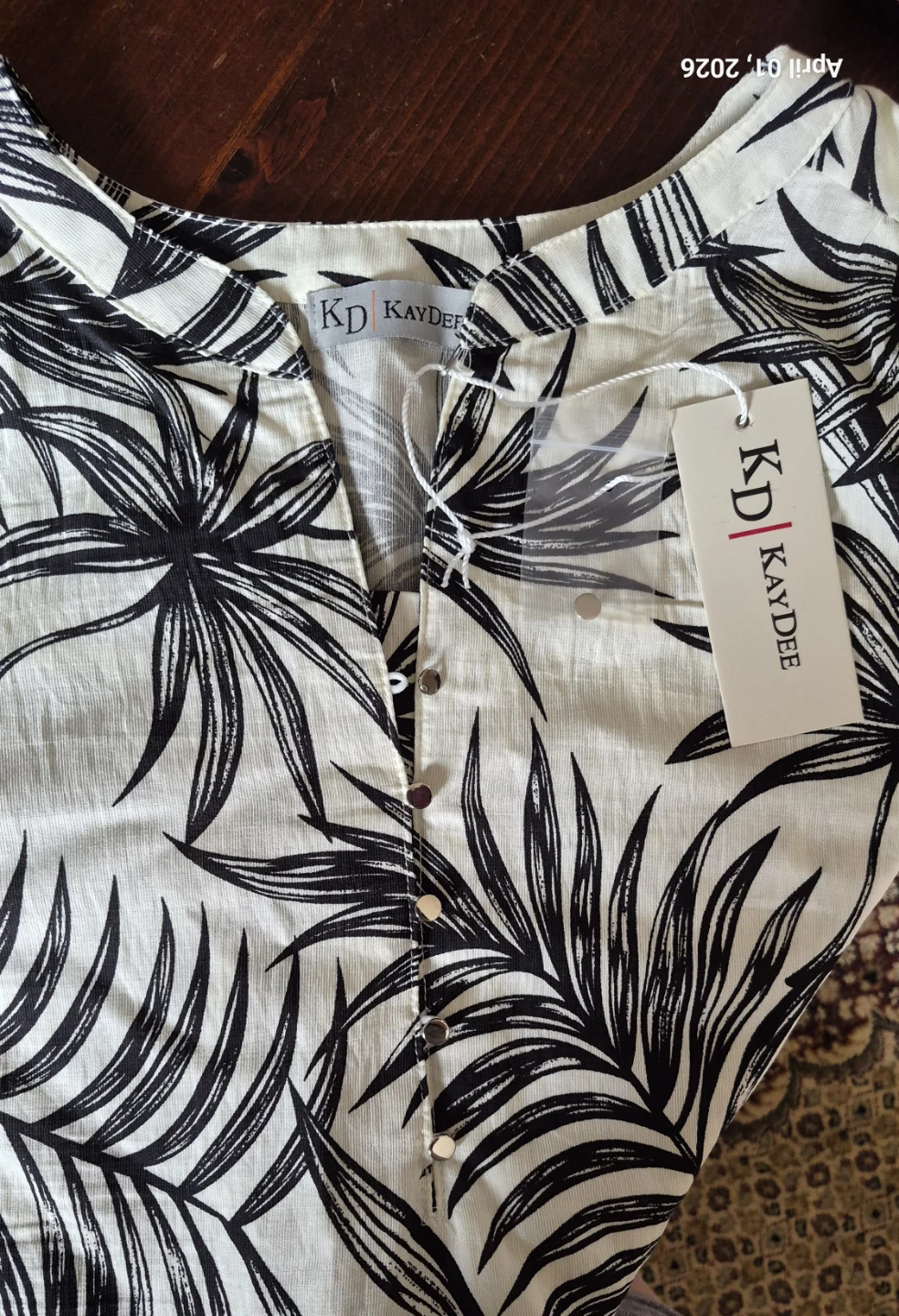 KD KayDee Women's Tunic Top XXL - photo 4