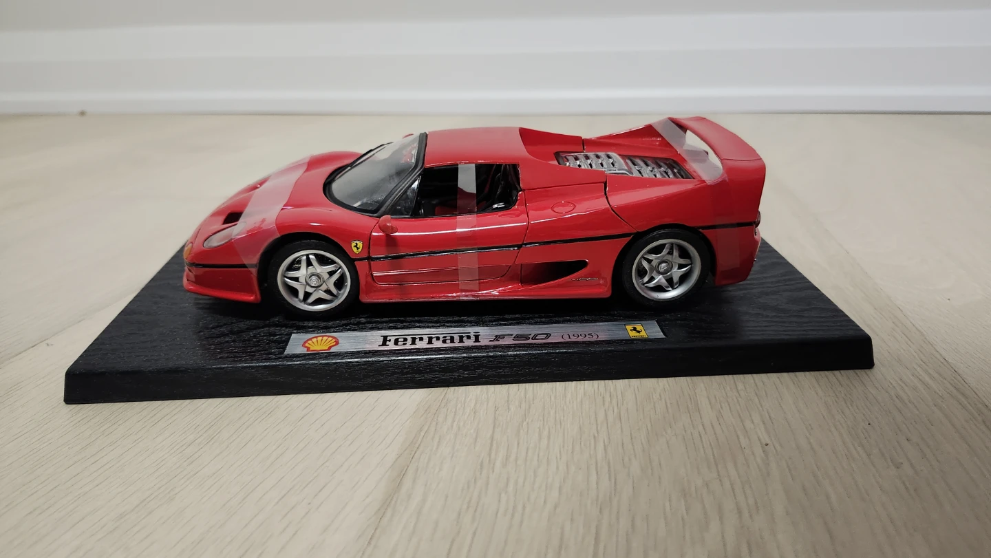 New Vintage Ferrari F50 (1995) Model Car 9 inches