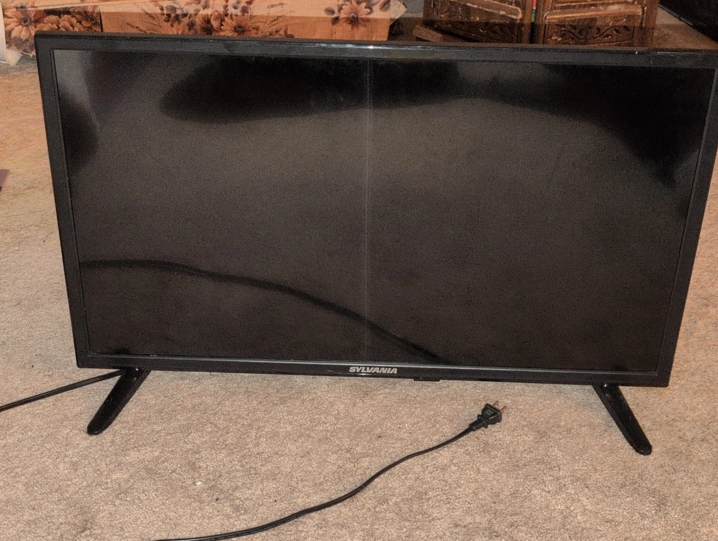 Sylvania 24" LED TV with remote