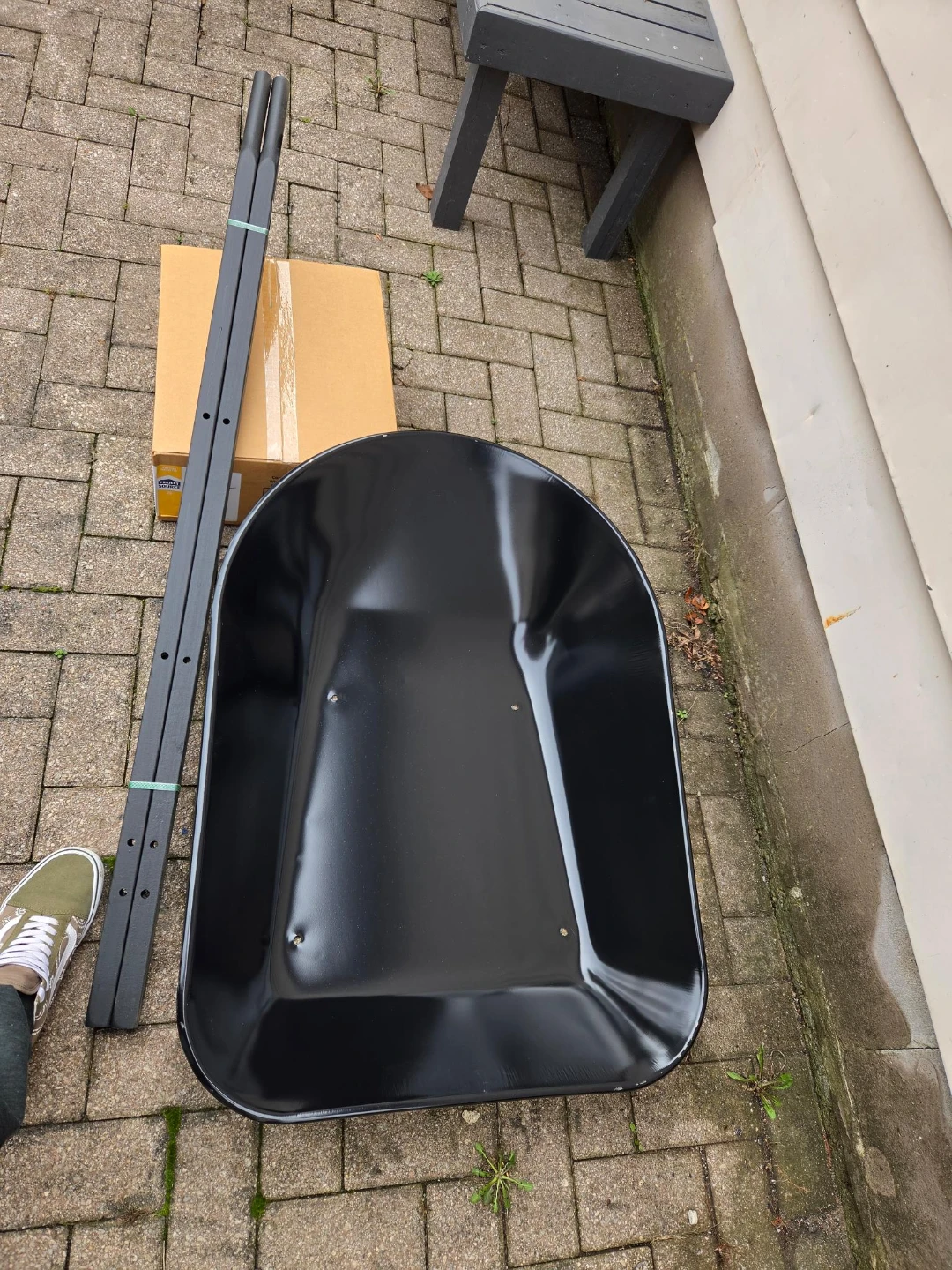 Project Source 4 Cu. Ft. Steel Wheelbarrow - photo 3