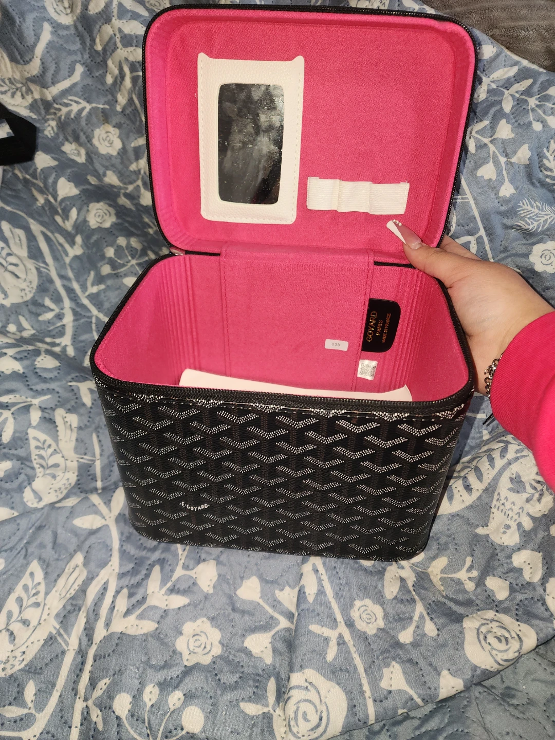 Designer Makeup Train Cases