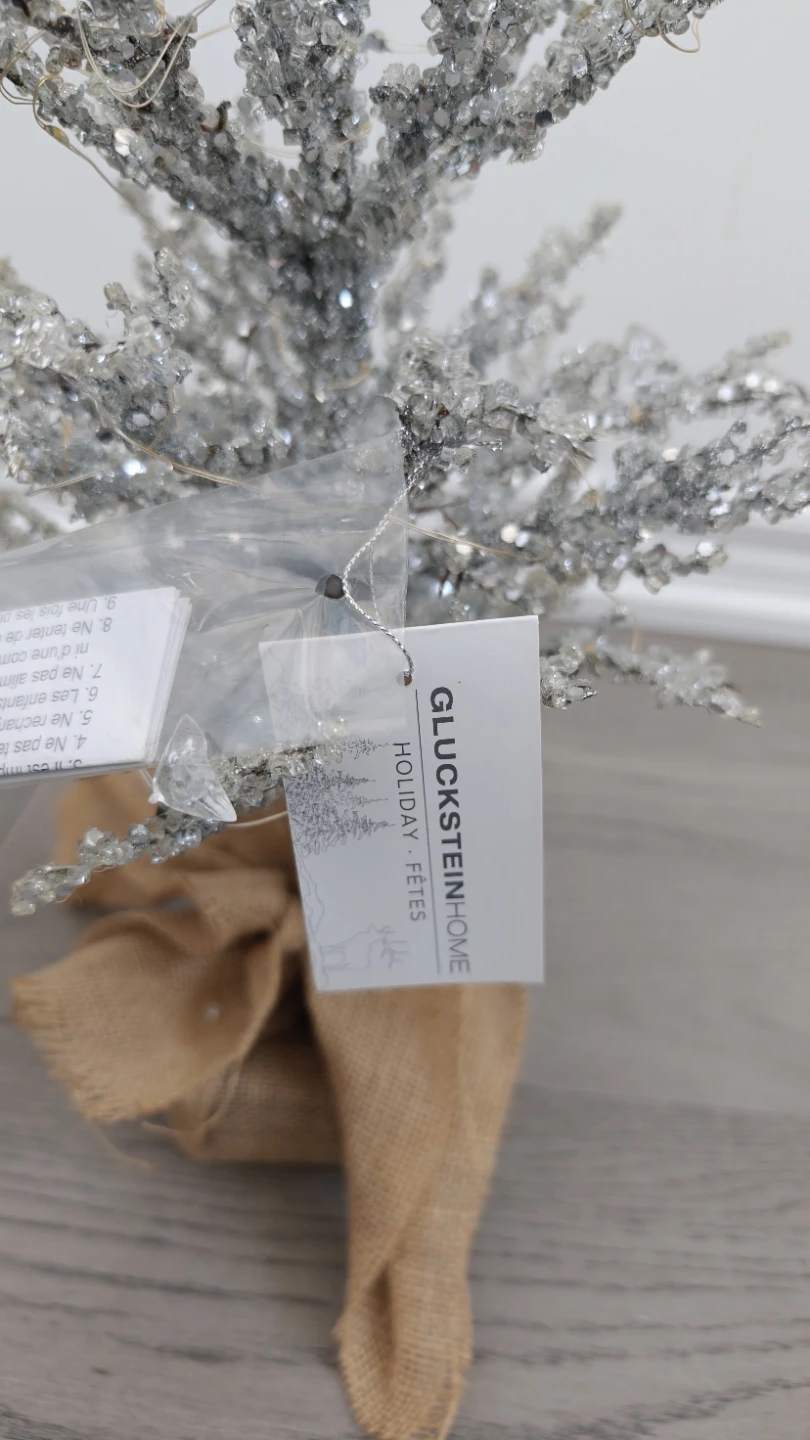 Gluckstein Home Crystal Christmas Tree - photo 2