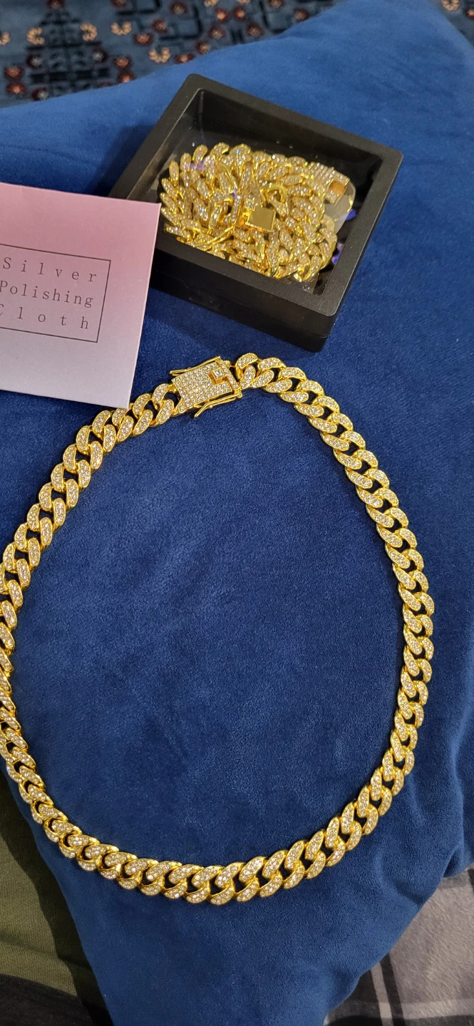 Gold Diamond Cuban Chain (Negotiable) - photo 4