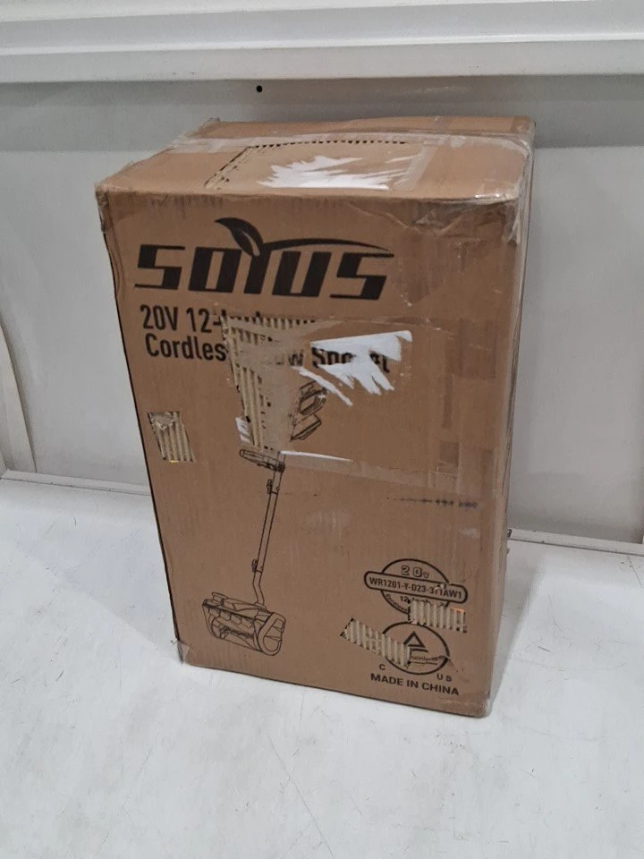 SOYUS 20V 12" Battery Operated Electric Snow Shovel ❄️🔋🌨️ - photo 3