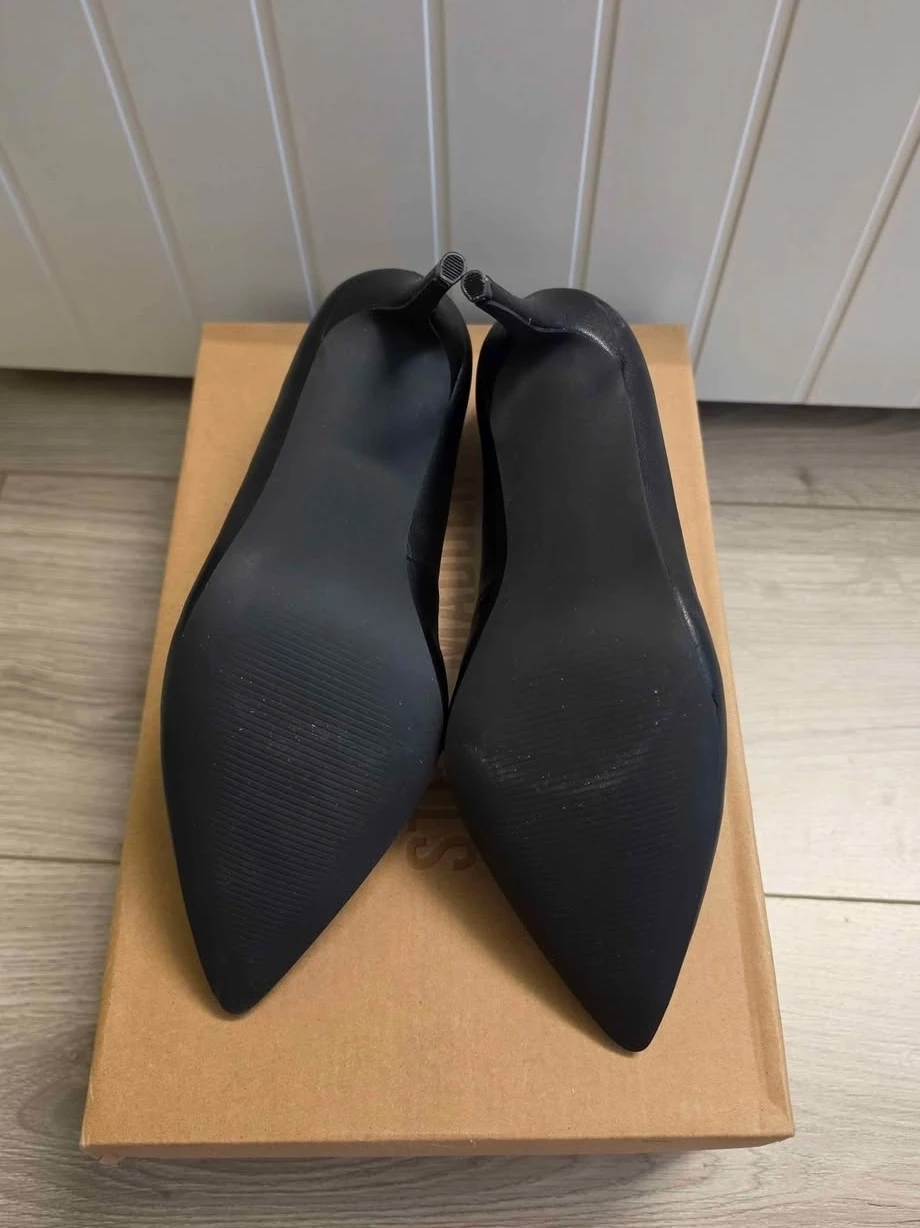 Steve Madden Attract Black PU Pumps - Size 7 - photo 4
