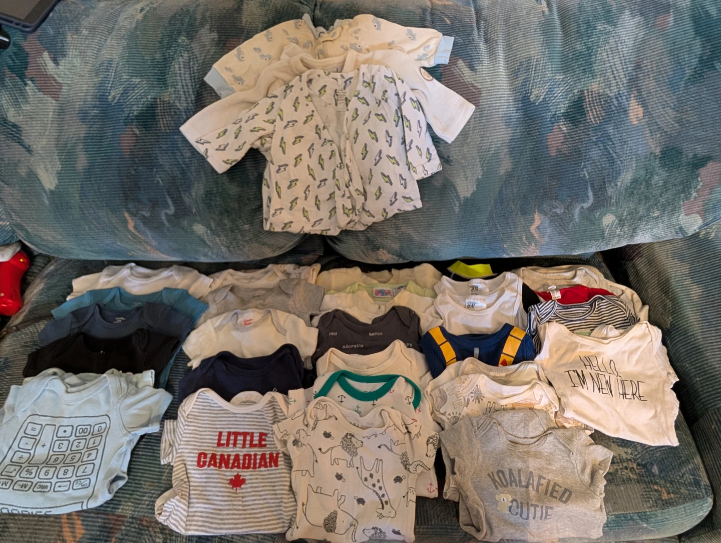 Bundle of Baby Onesies and Tops