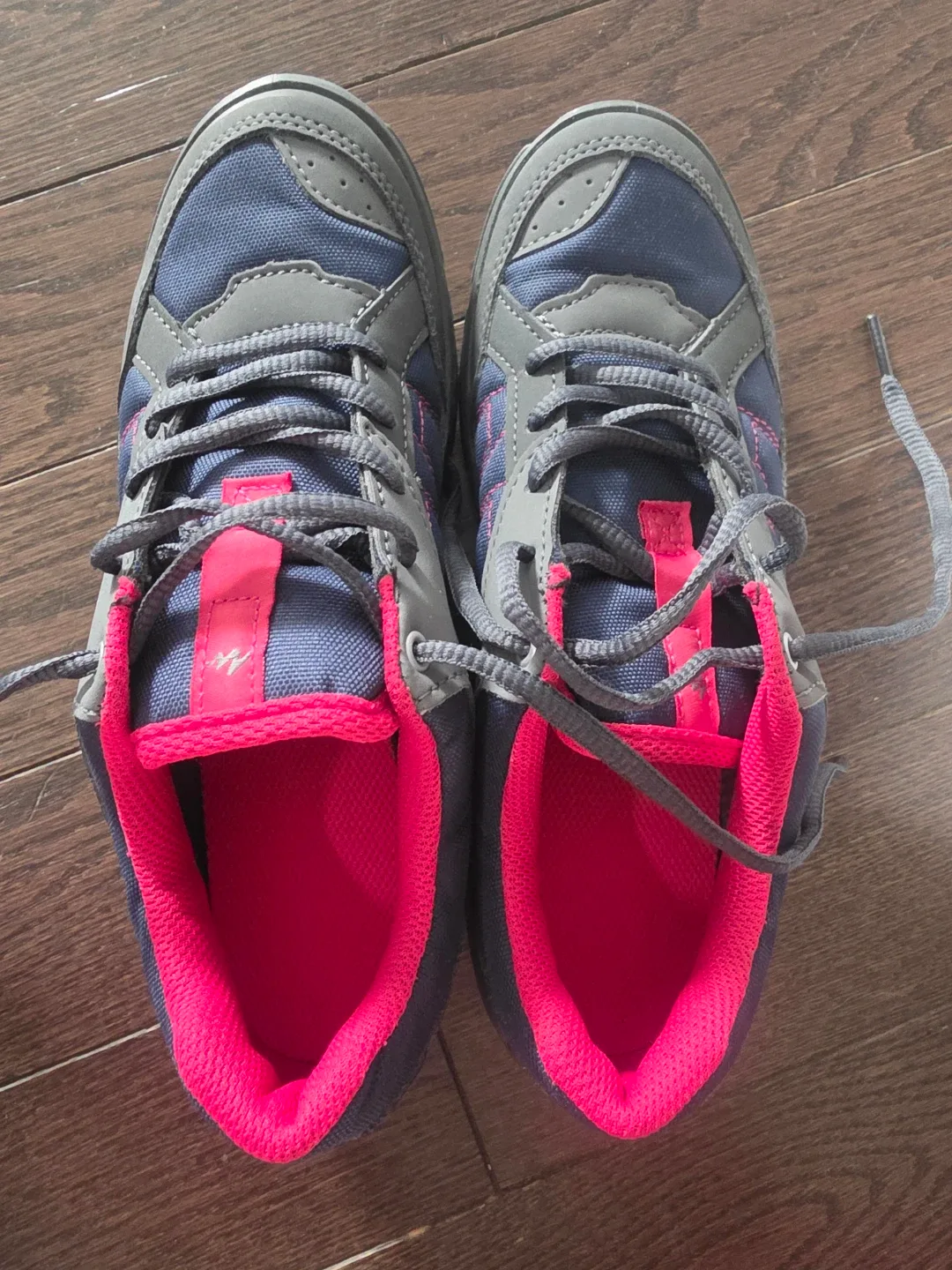 Quechua Hiking Shoes - Blue and Pink
