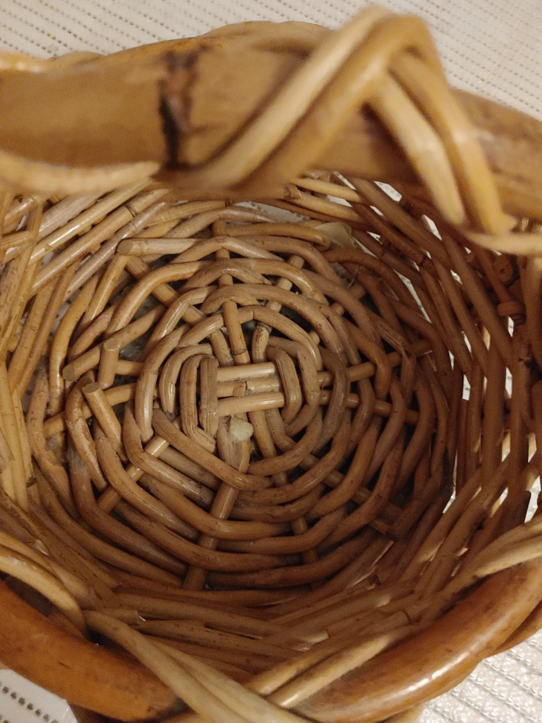 Wicker Basket with Handle - photo 2