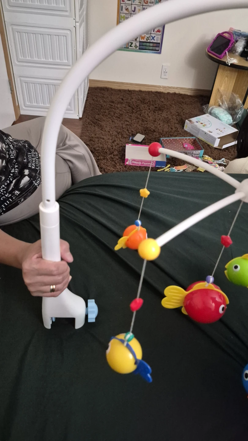 Baby Crib Mobile with Fish Toys - photo 3