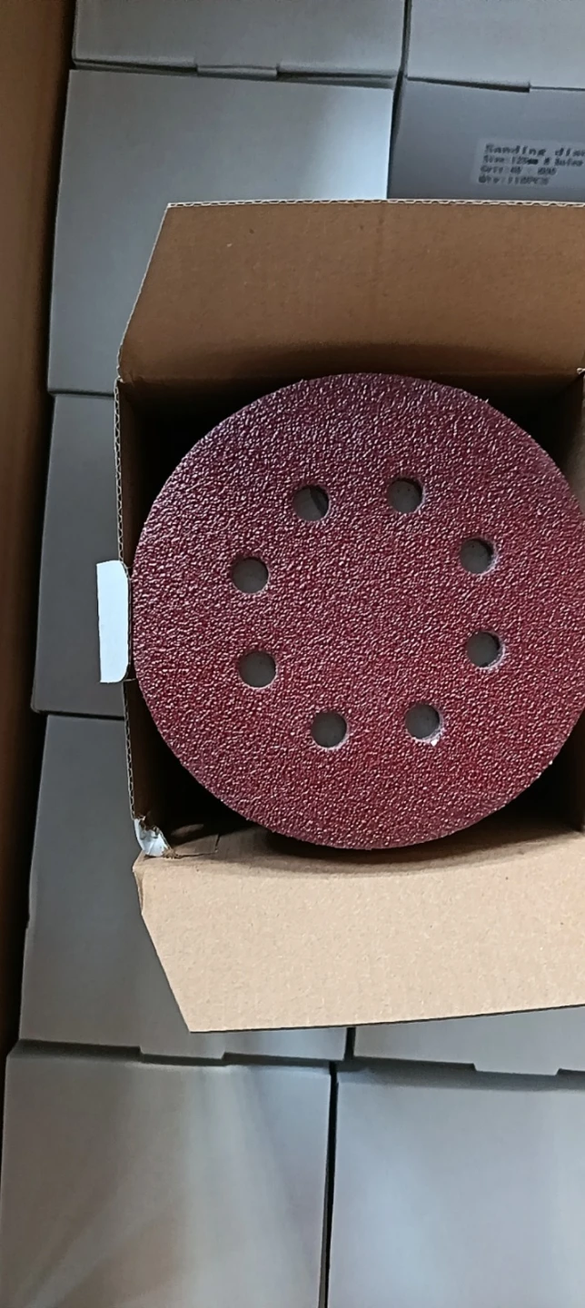 110PCS Sanding Discs 125mm 8 Holes Grit 40-600 - photo 3
