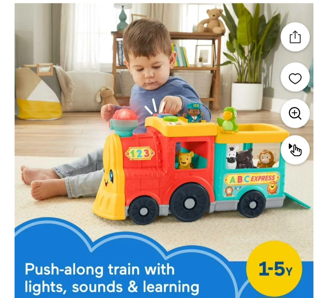 Fisher Price Little People Big ABC Animal Train - photo 2