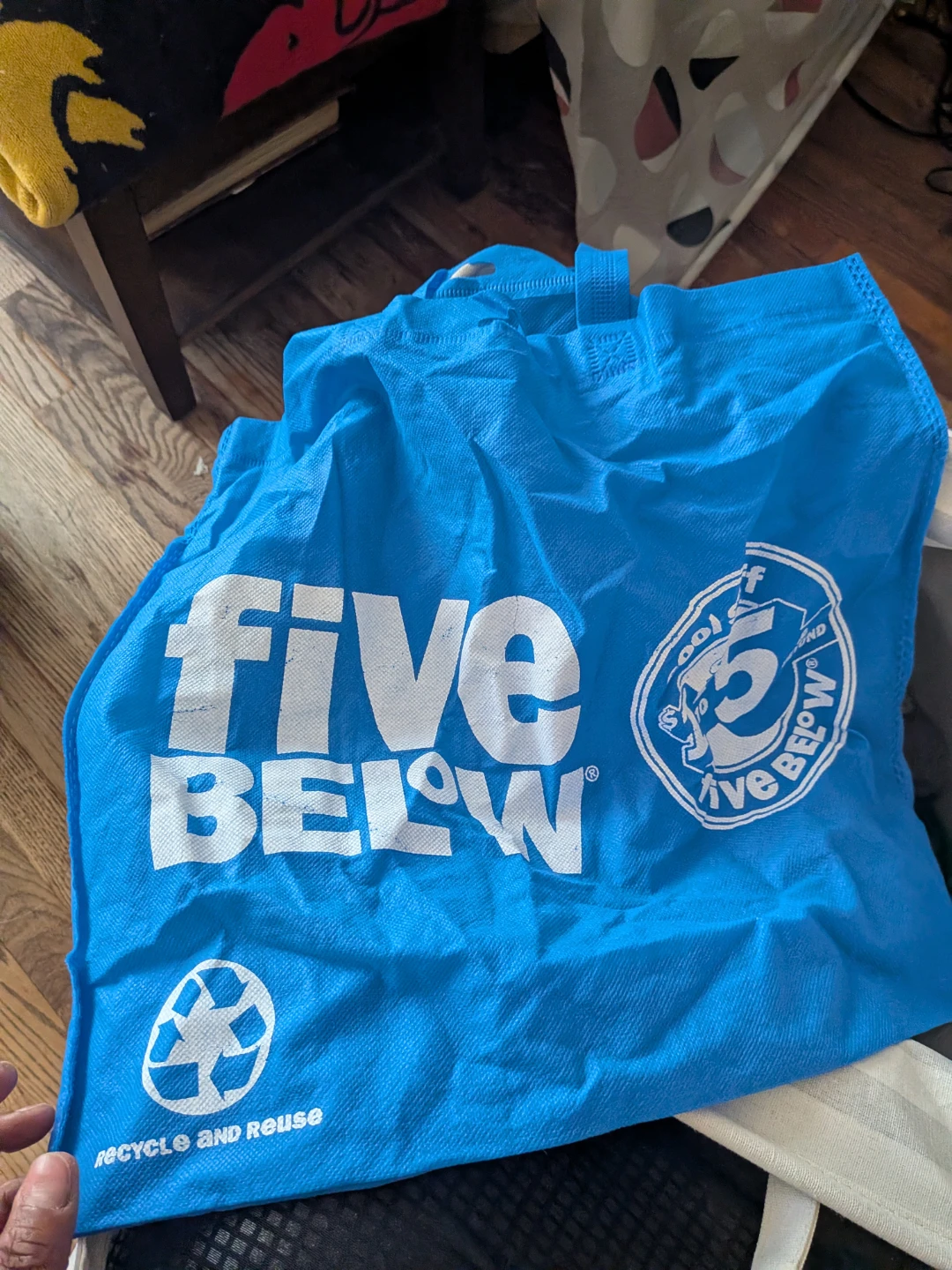 Five Below Reusable Shopping Bag