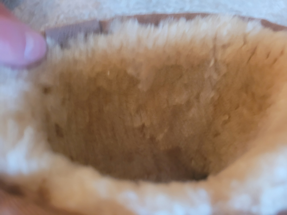 UGG Sheepskin Boots with Tiger Print Accent - photo 5