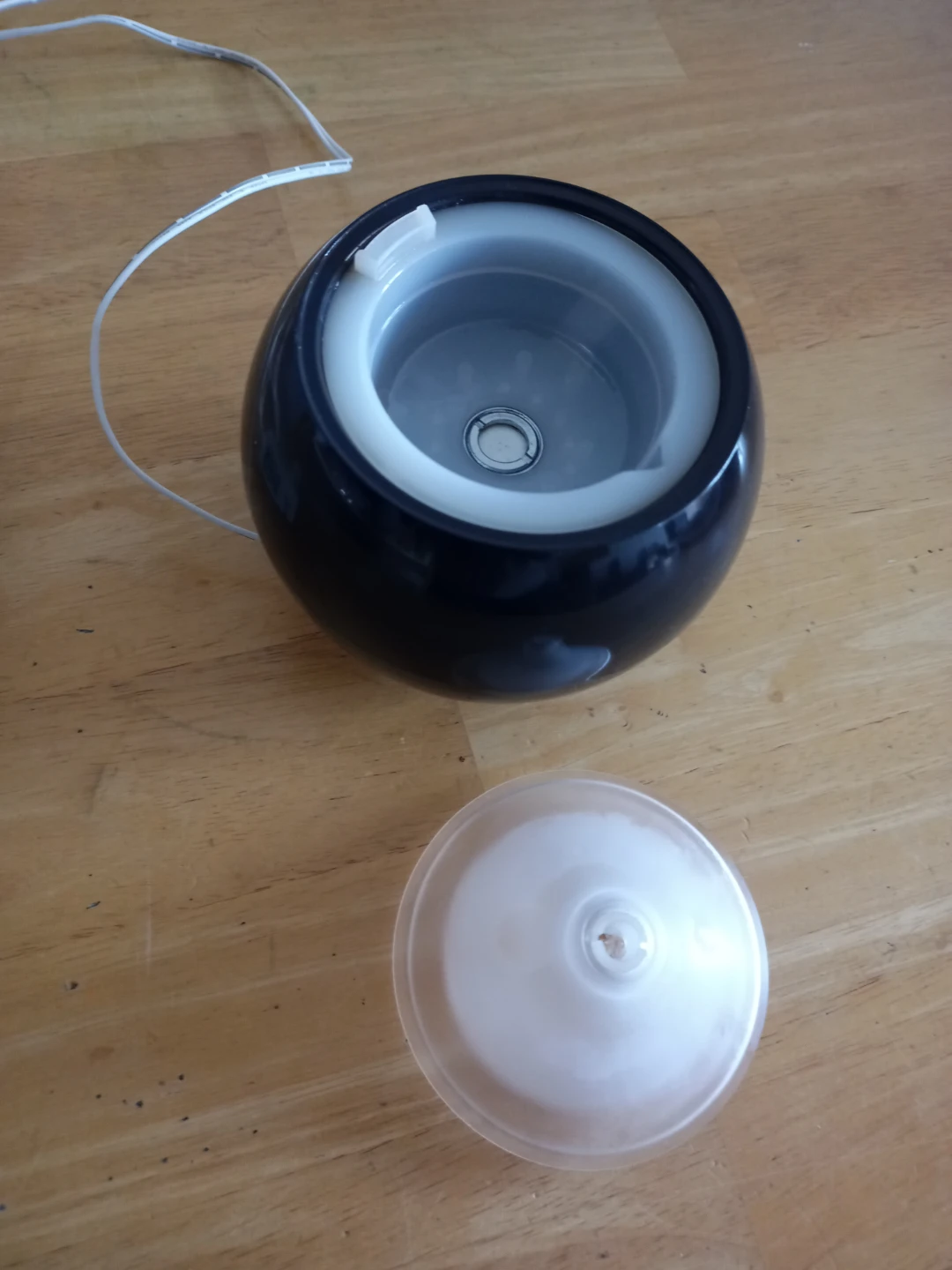 Black Aroma Diffuser with Power Adapter - photo 2