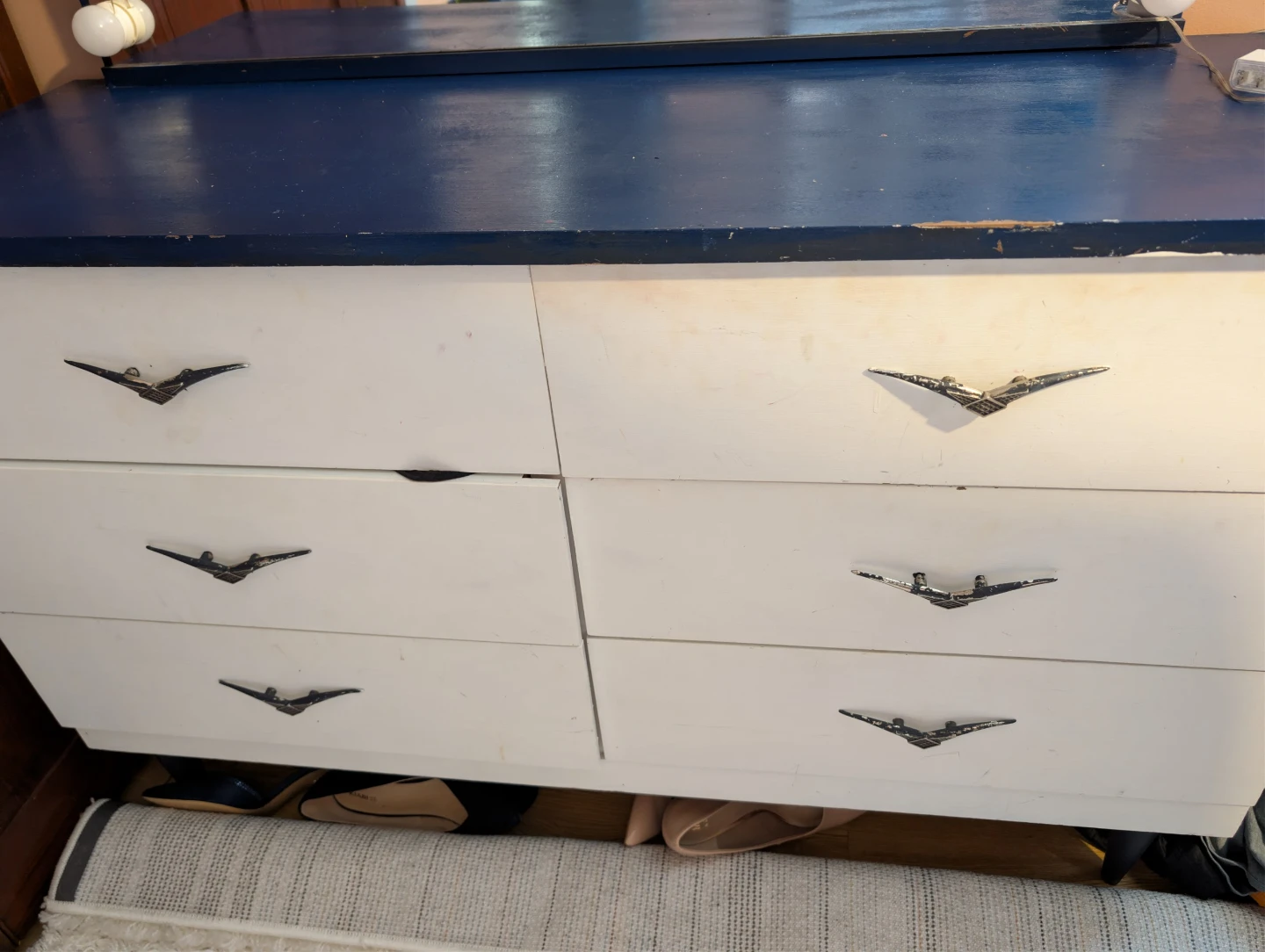 Vanity Dresser with Mirror and Lights - photo 2