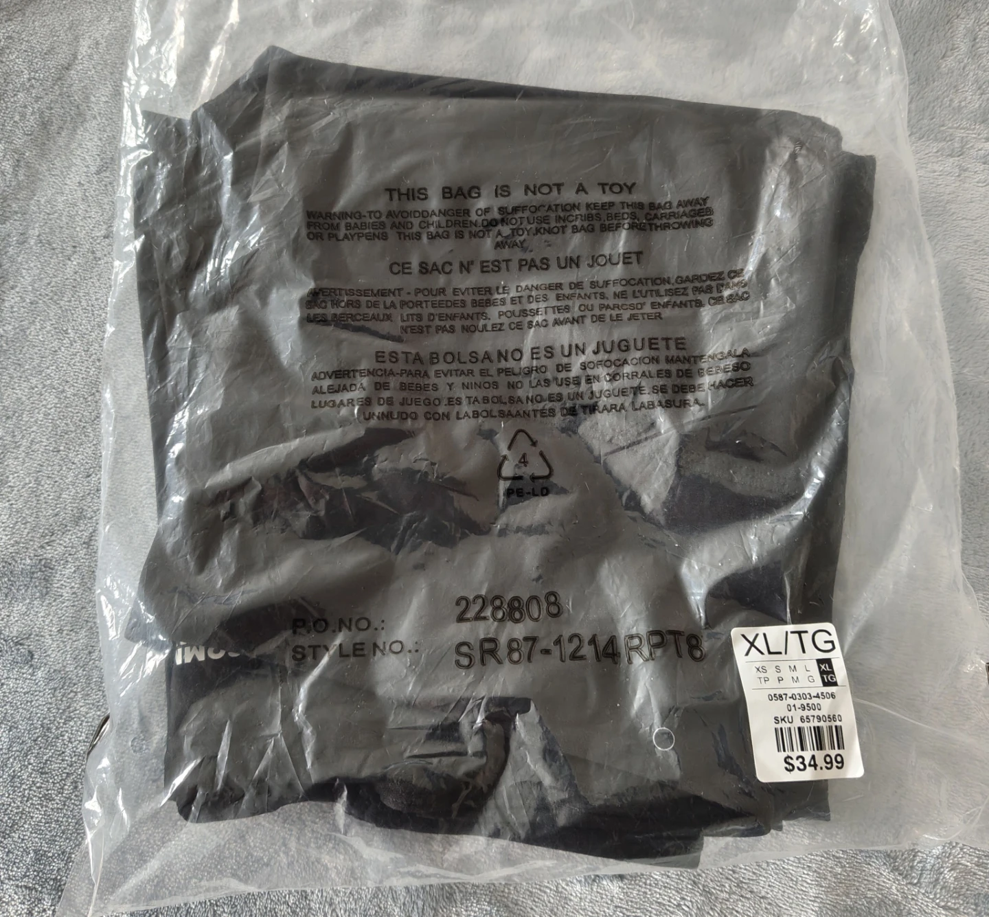 Sommer Ray Black Leggings XL/TG